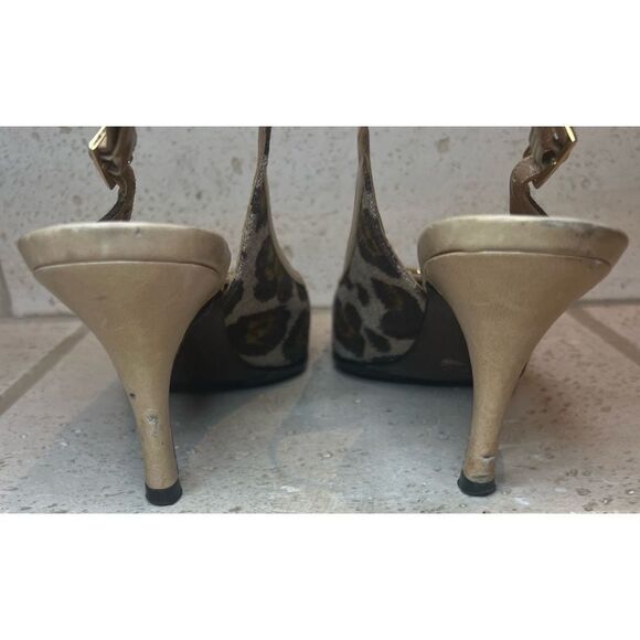 Vintage Stuart Weitzman Animal print pumps Size 9 - Picture 4 of 11